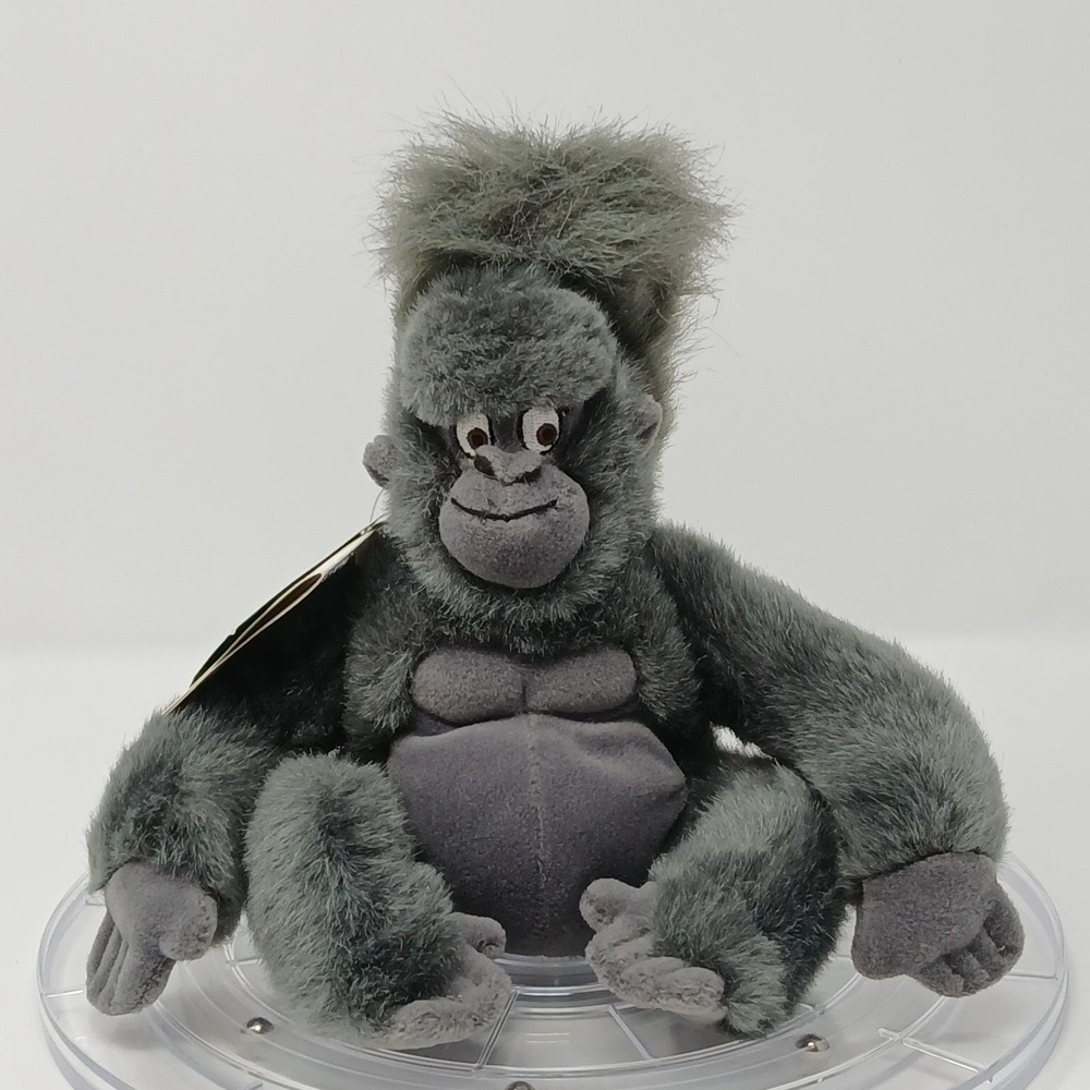 Disney‎ Store Young Terk Bean Bag Plush Tarzan Gorilla Vintage 90s Toy 8" NWT